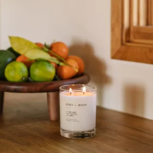 Fern + Moss 2-Knotowa Świeca